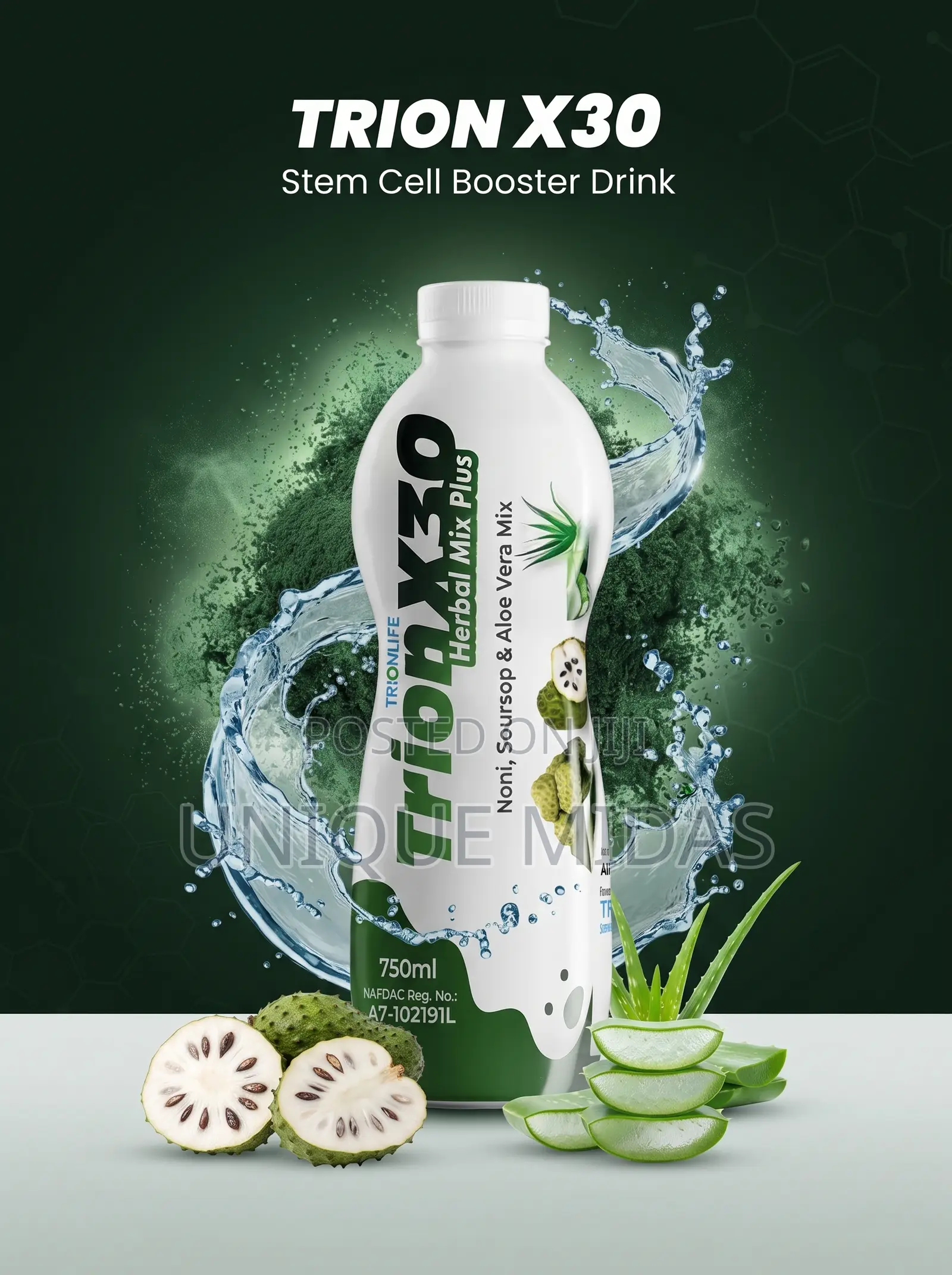 Trion X30 Stem Cell Booster Drink – 750ml (Nafdac Approved)