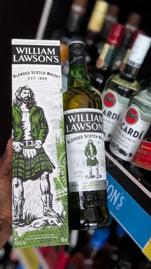 William Lawson Scotch Whisky Cartoon by ( 12 Bottles )