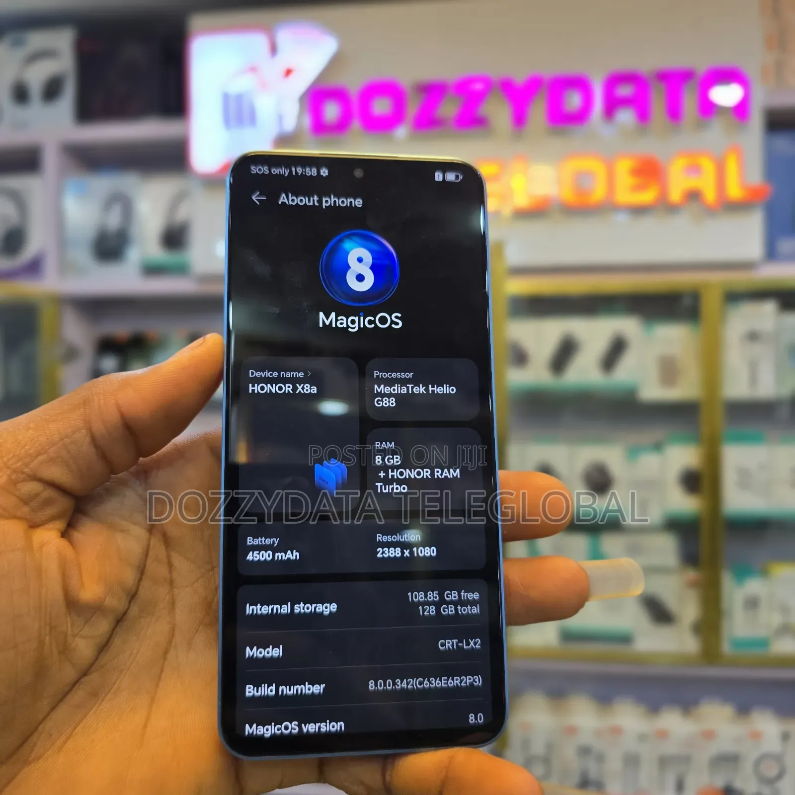 Honor X8a 128 GB Blue