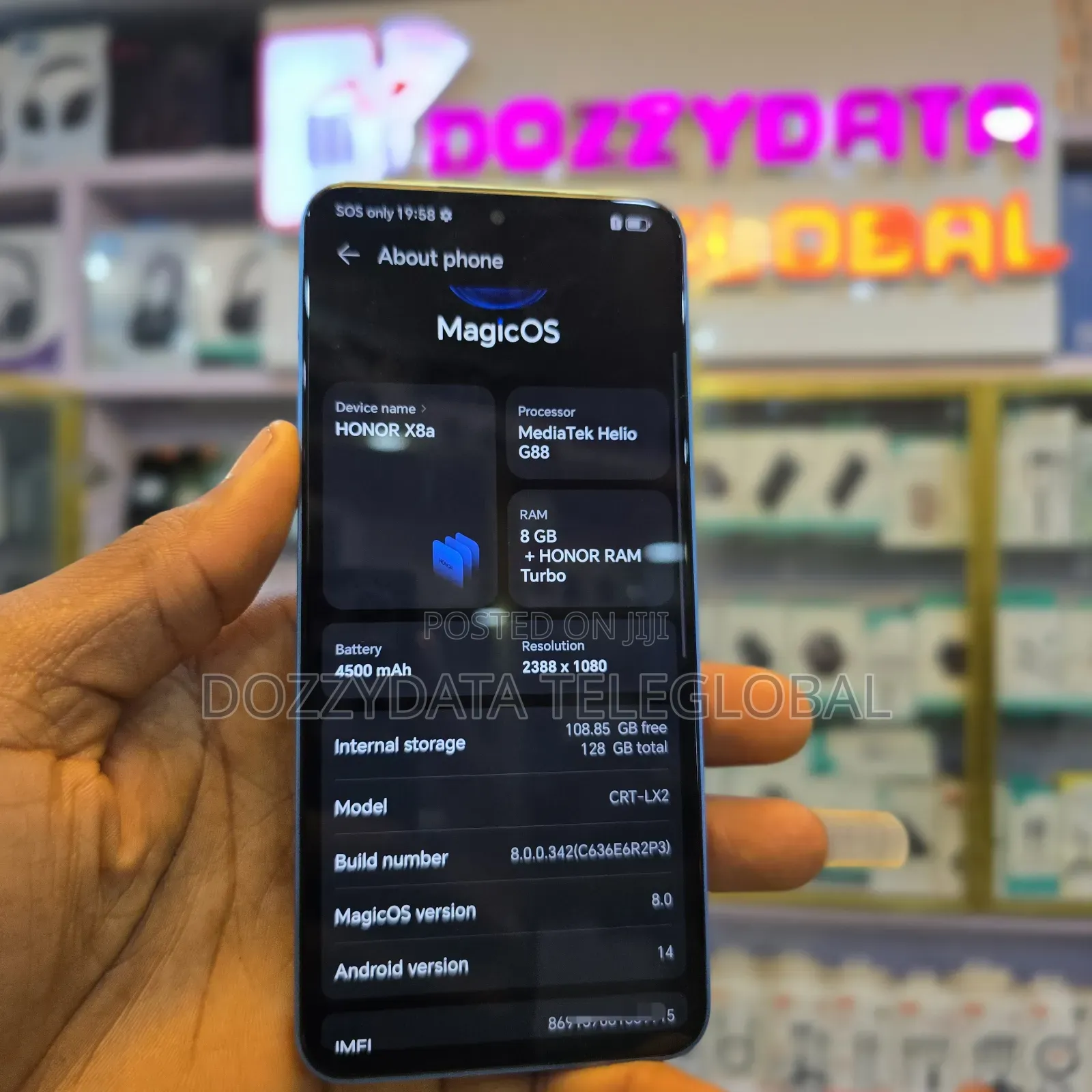 Honor X8a 128 GB Blue
