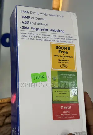 New Tecno Pop 20 128 GB Blue