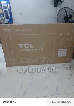 TCL 75" Smart Qled Google Tv 75p7k