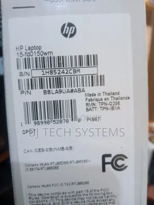 New Laptop HP 15 8GB Intel Core 5 SSD 512GB