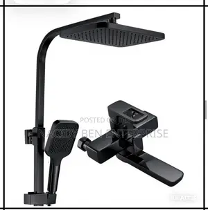 Matt Black Shower System