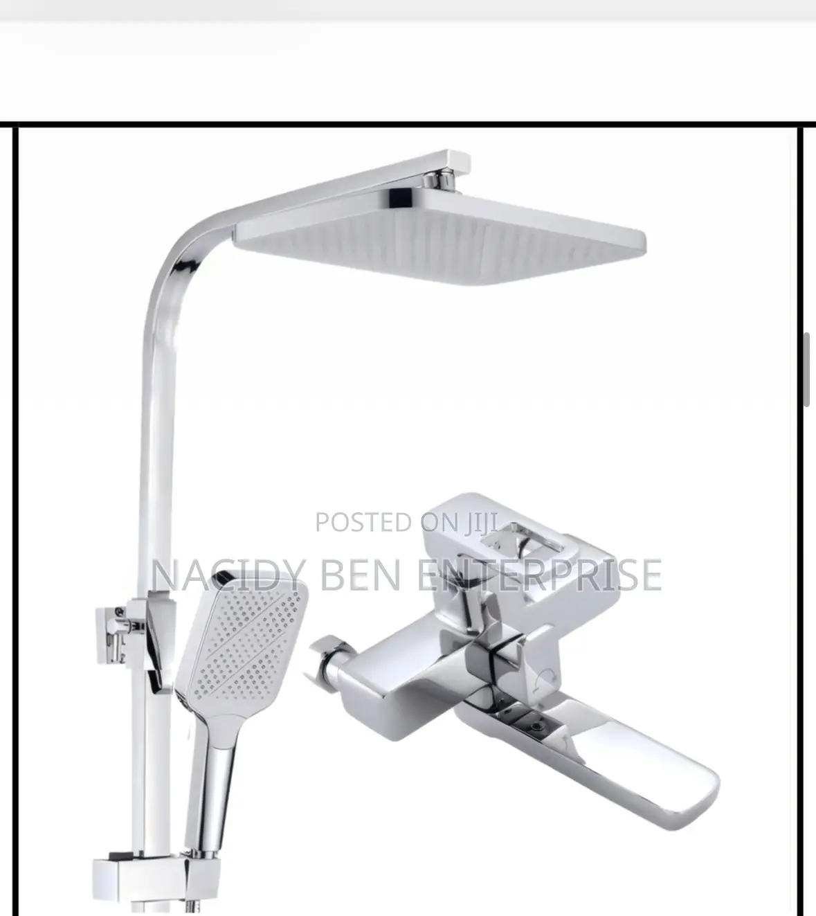 Matt Black Shower System
