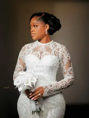 Luxury Baroque Beaded Bridal Gown