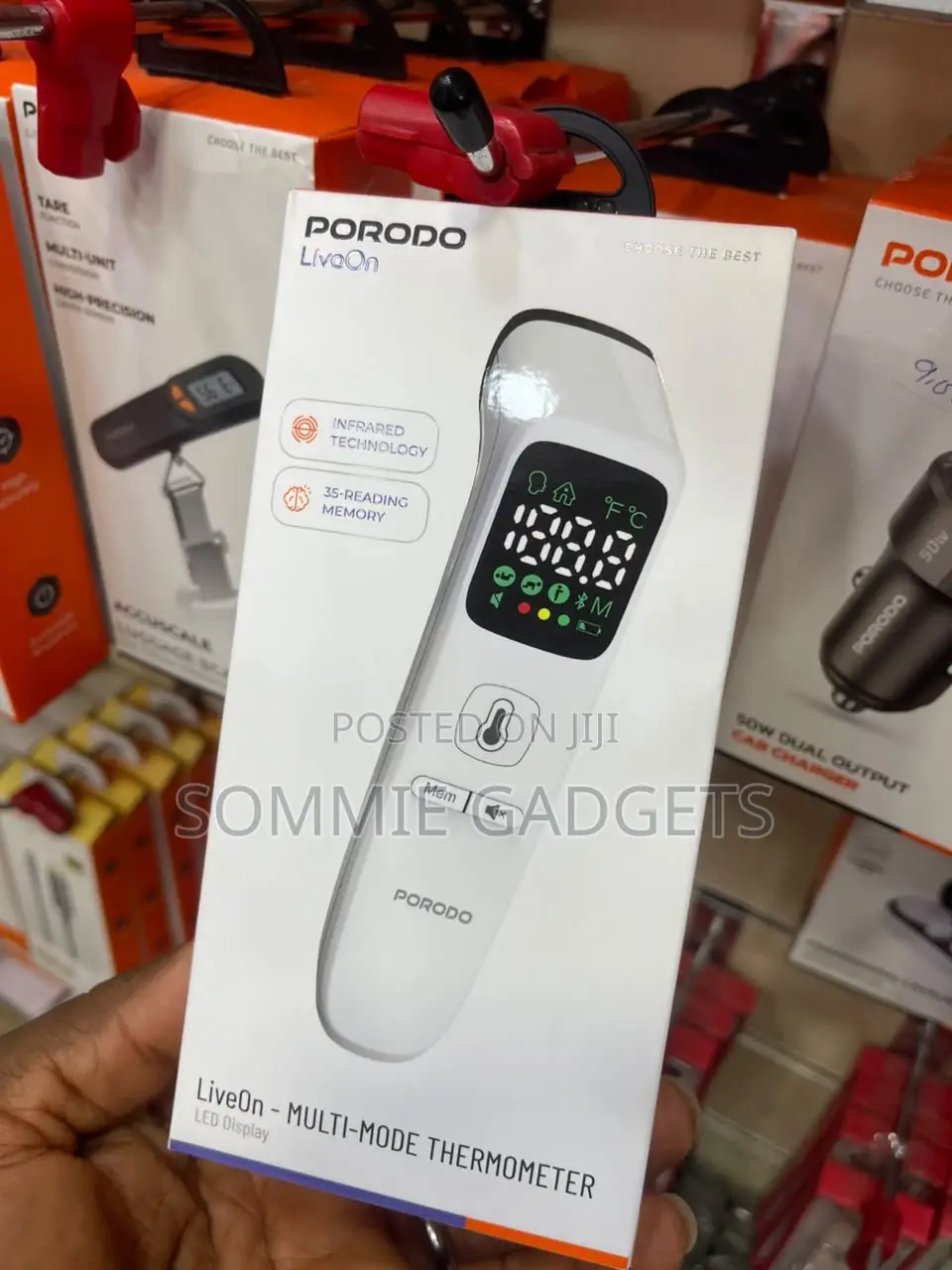 Porodo Liveon Muti-Mode Thermometer