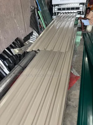 Premium 0.70mm Grey Beige Longspan Aluminum Roofing Sheets