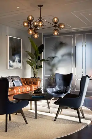 Nordic Chandelier by 10glass (Smoky Glass)