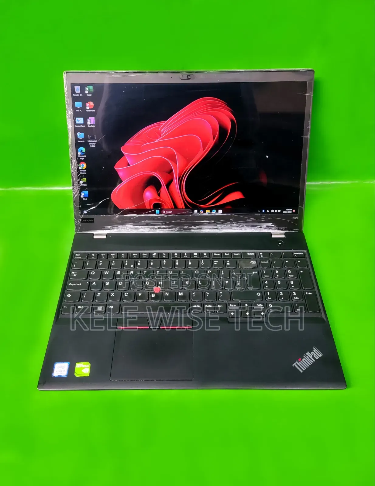 Laptop Lenovo ThinkPad P52s 8GB Intel Core i7 SSD 256GB