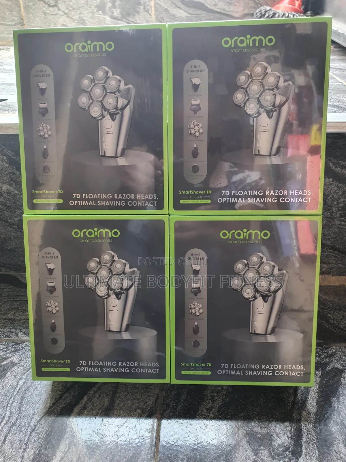 Brand New Oraimo Rs-70 7d Smartshaver Device