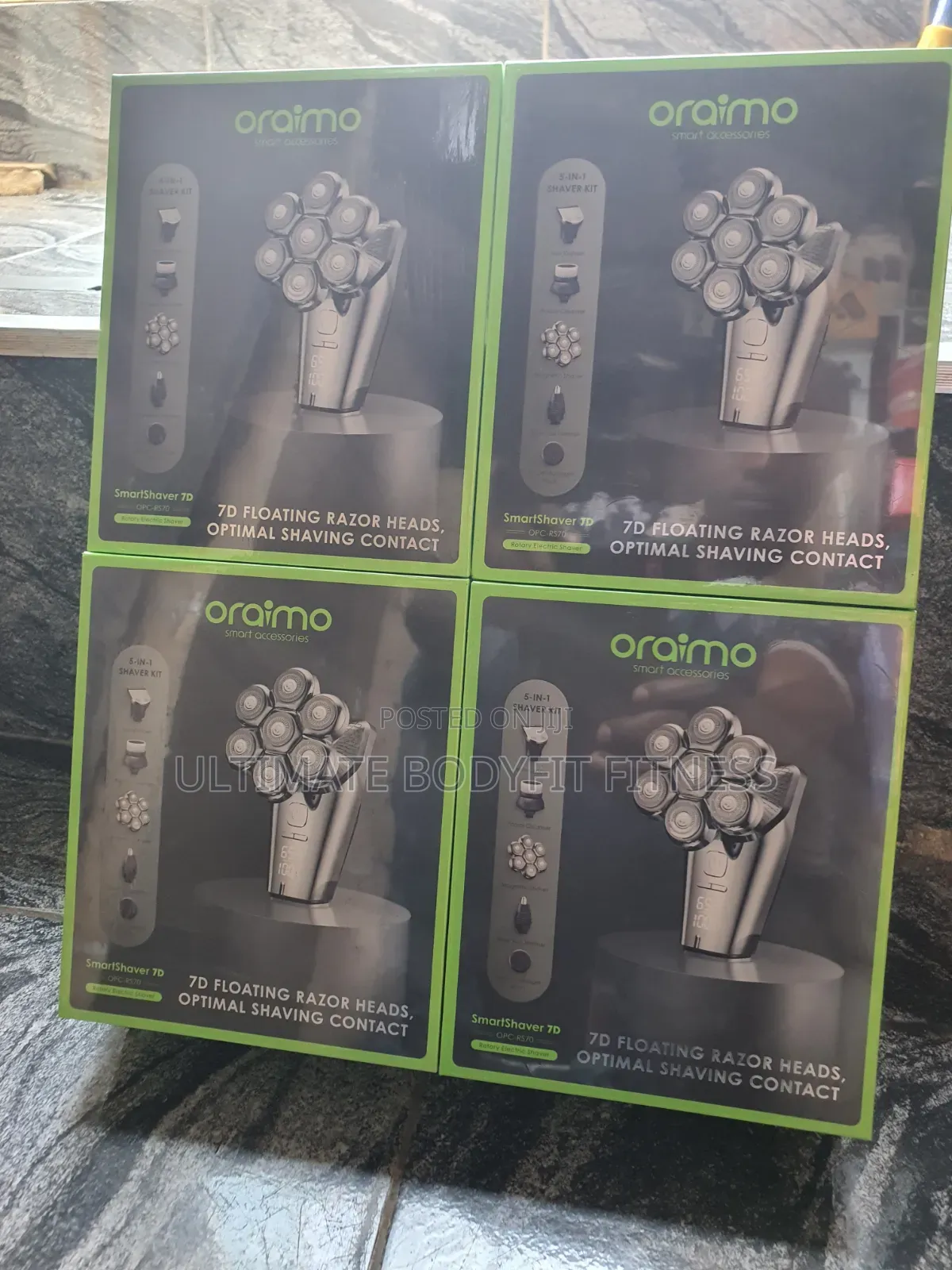 Brand New Oraimo Rs-70 7d Smartshaver Device