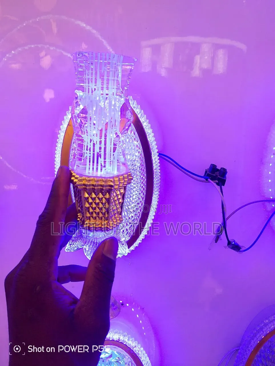 Three Colours Led Wall Brackets