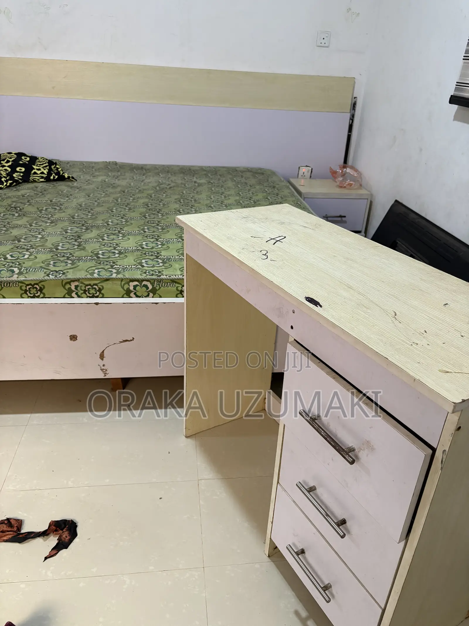Bed Frame and Bed