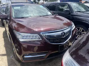 Acura MDX SUV 4dr FWD (3.5L 6cyl 9A) 2016 Maroon