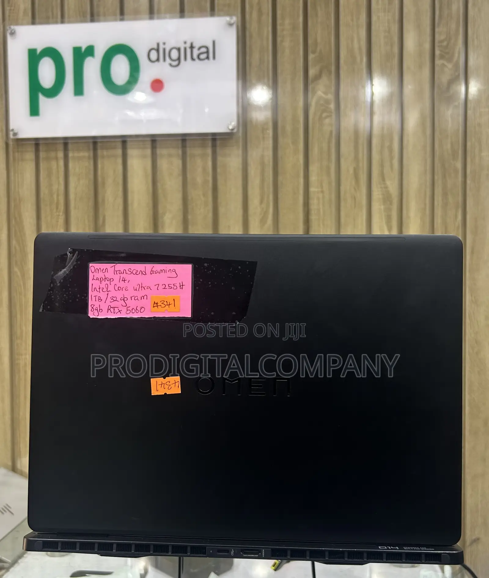 Laptop HP Omen Transcend 14-fb0023dx 32GB Intel Core Ultra 7 SSD 1T