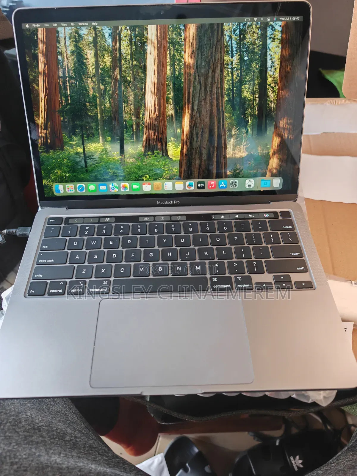 Laptop Apple MacBook Pro 2020 8GB Intel Core i7 SSD 512GB