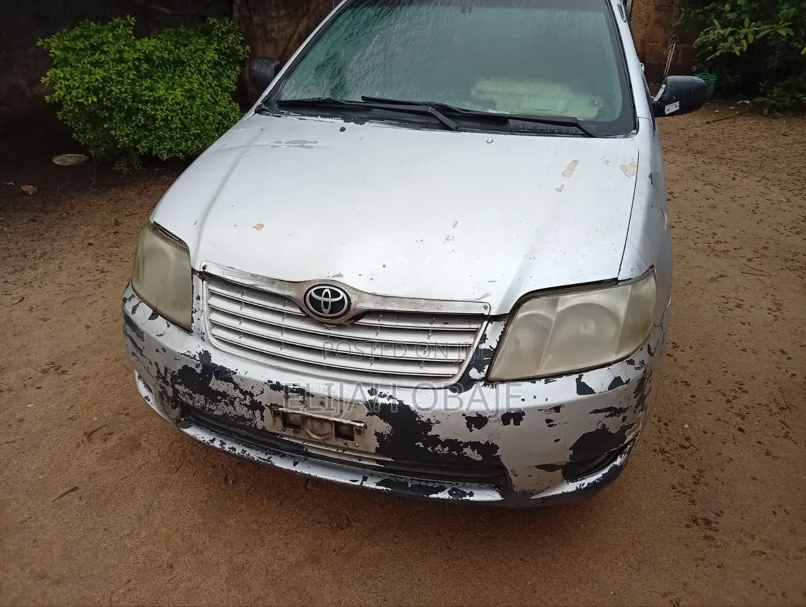 Toyota Corolla 2003 Gray