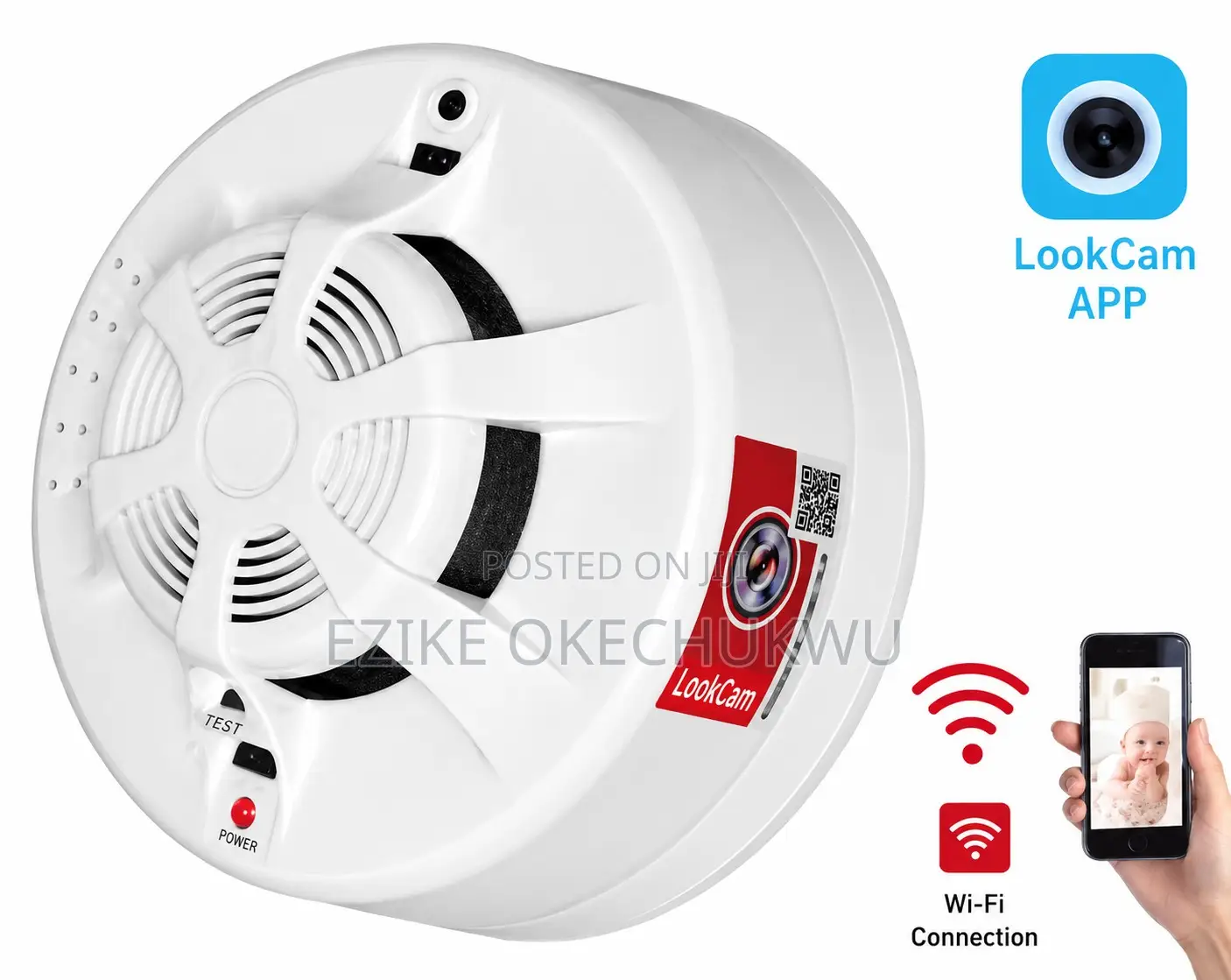 Smart Smoke Detector Camera