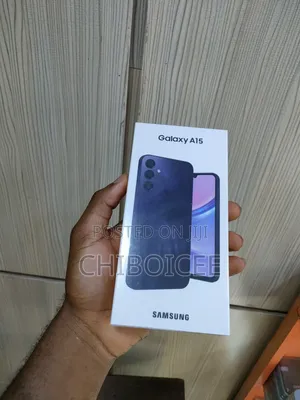 New Samsung Galaxy A15 128 GB Black
