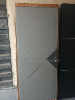 3ft by 7ft Diamond Design Wooden Door