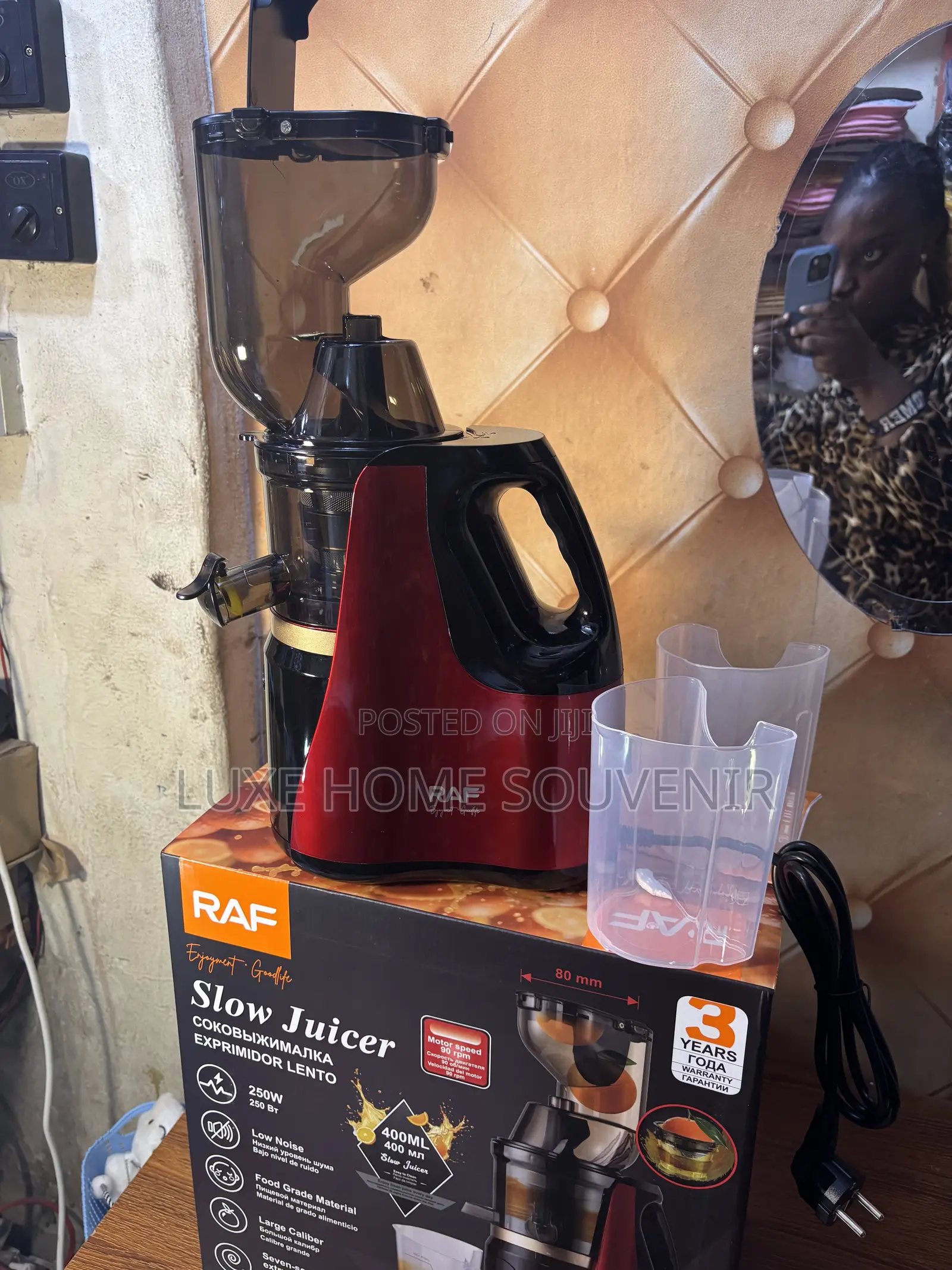 250w Raf Slow Juicer