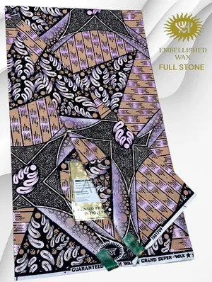 Luxury Embellished Ankara Fabrics