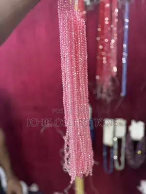 Deep Baby Pink Crystal Bead, Cone Round 4mm, 6mm. Available!
