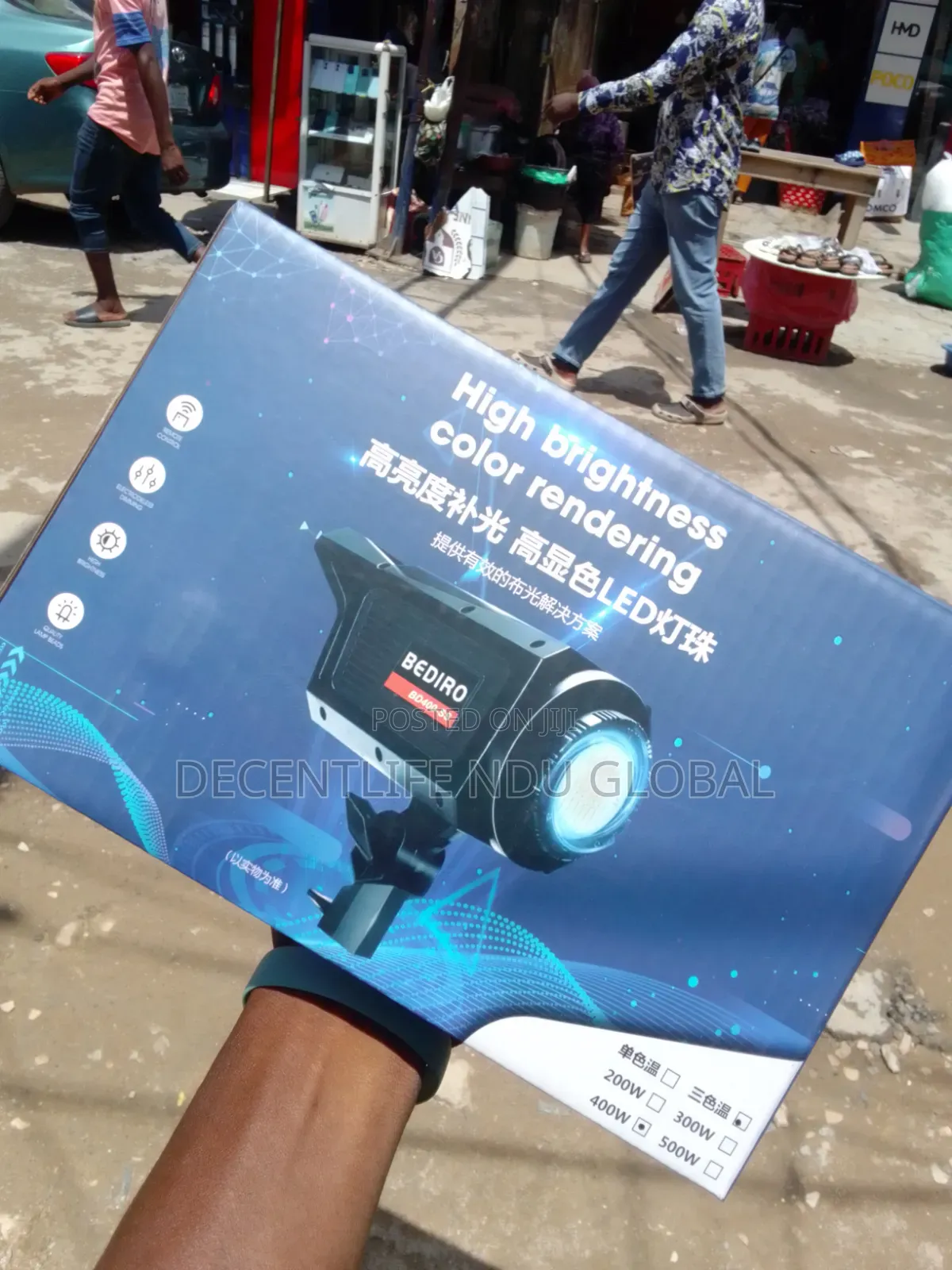 Bediro Bd400-Ss 400w Light