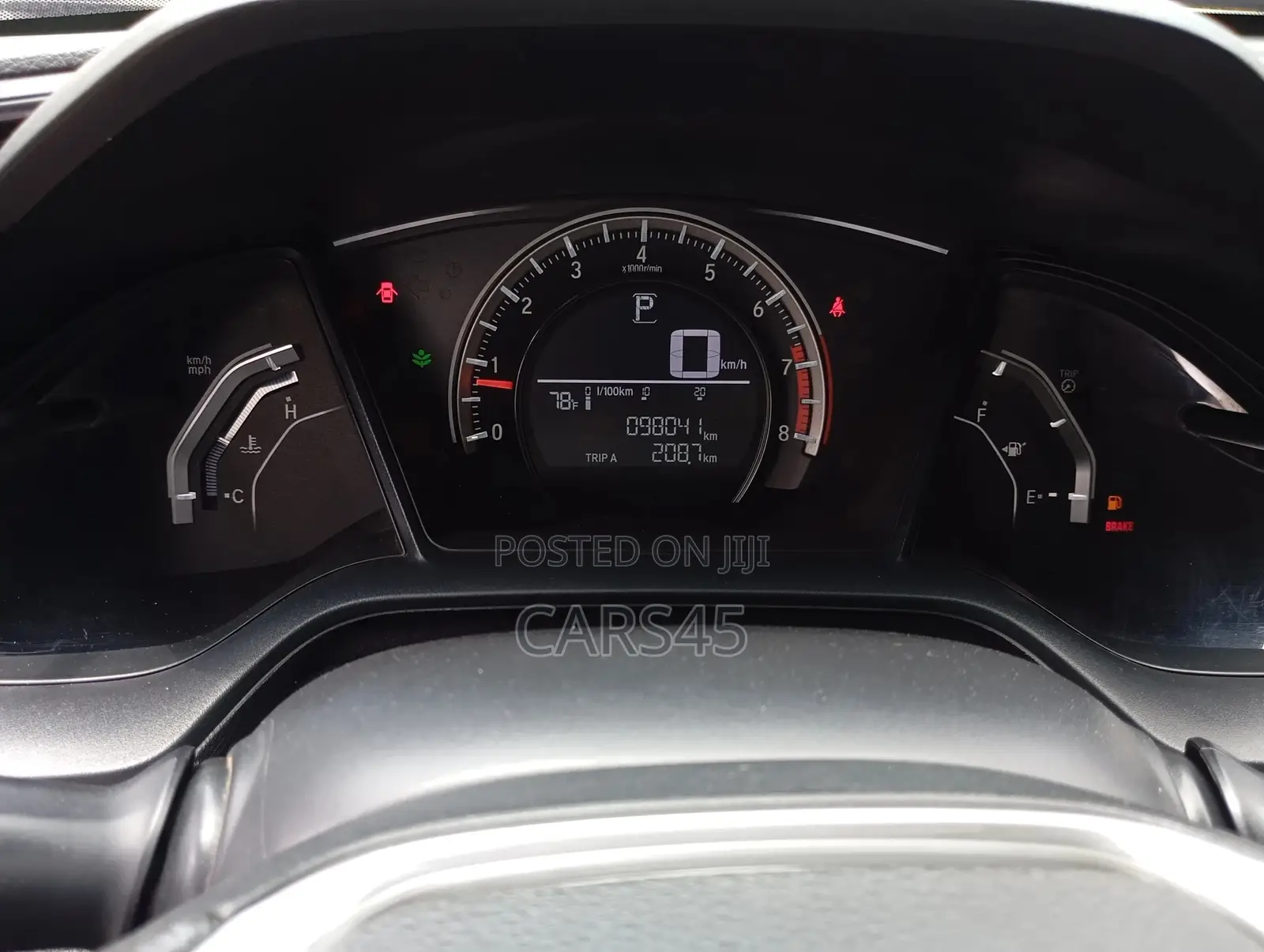 Honda Civic 2016 Black