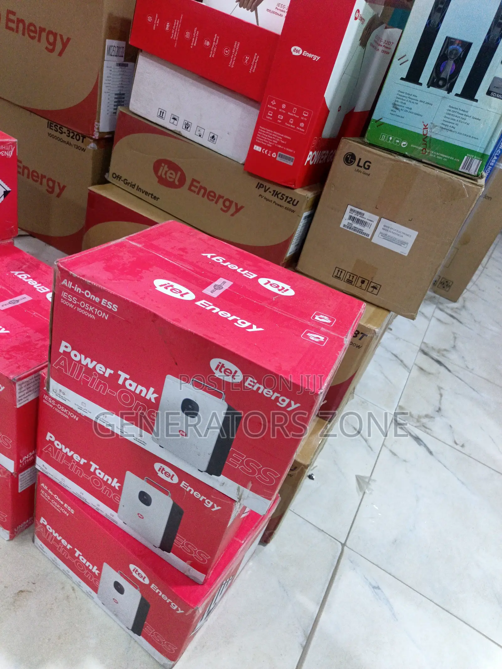 Itel 500w Emergency Backup Power Station