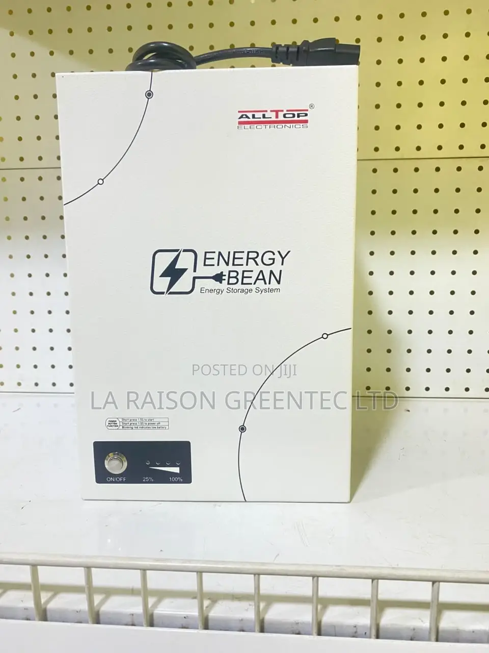 Energy Bean 500w(2kwh) Solar Generator"