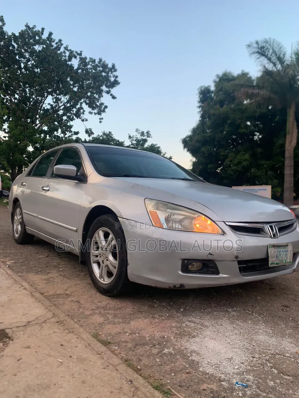 Honda Accord 2007 Silver