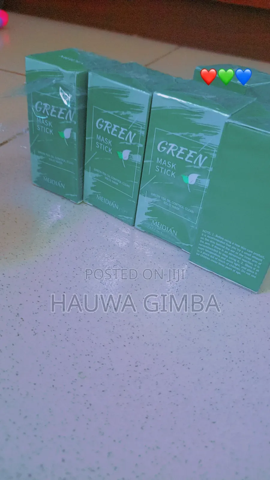 Green Mask Stick