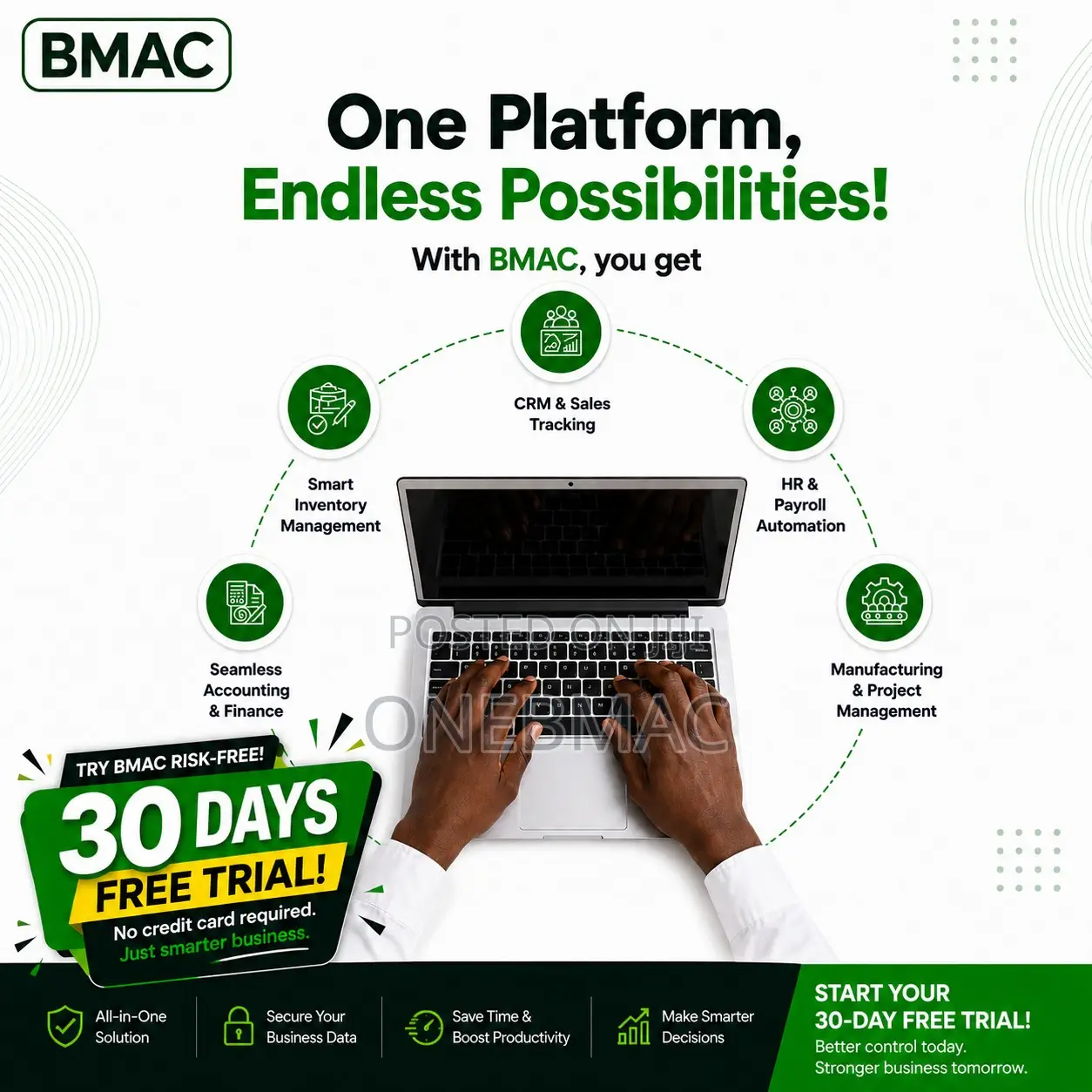 One Business. One Platform. Endless Possibilities.