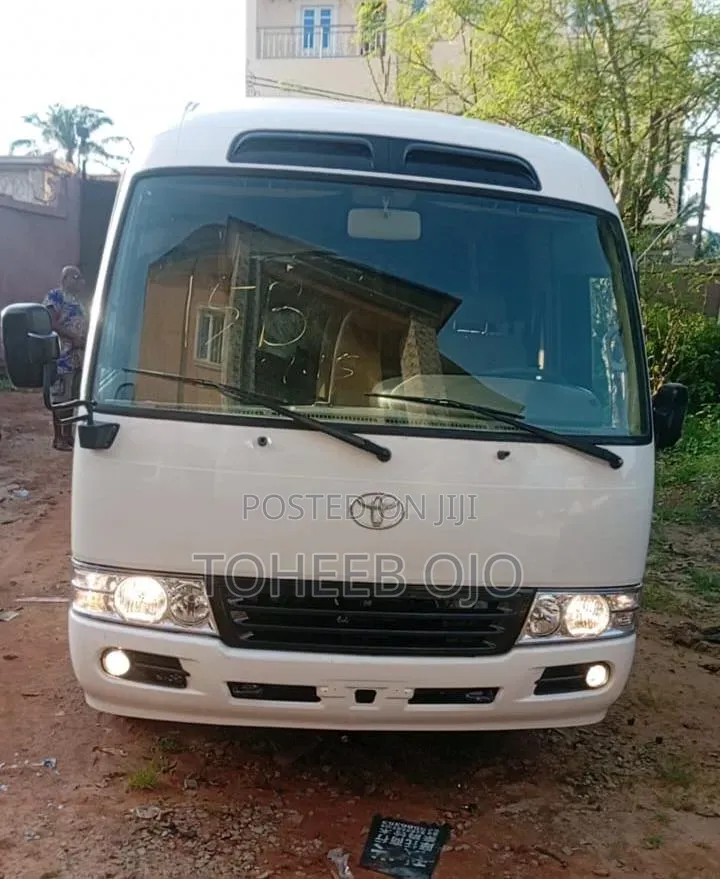 Toyota Coaster 2016 White