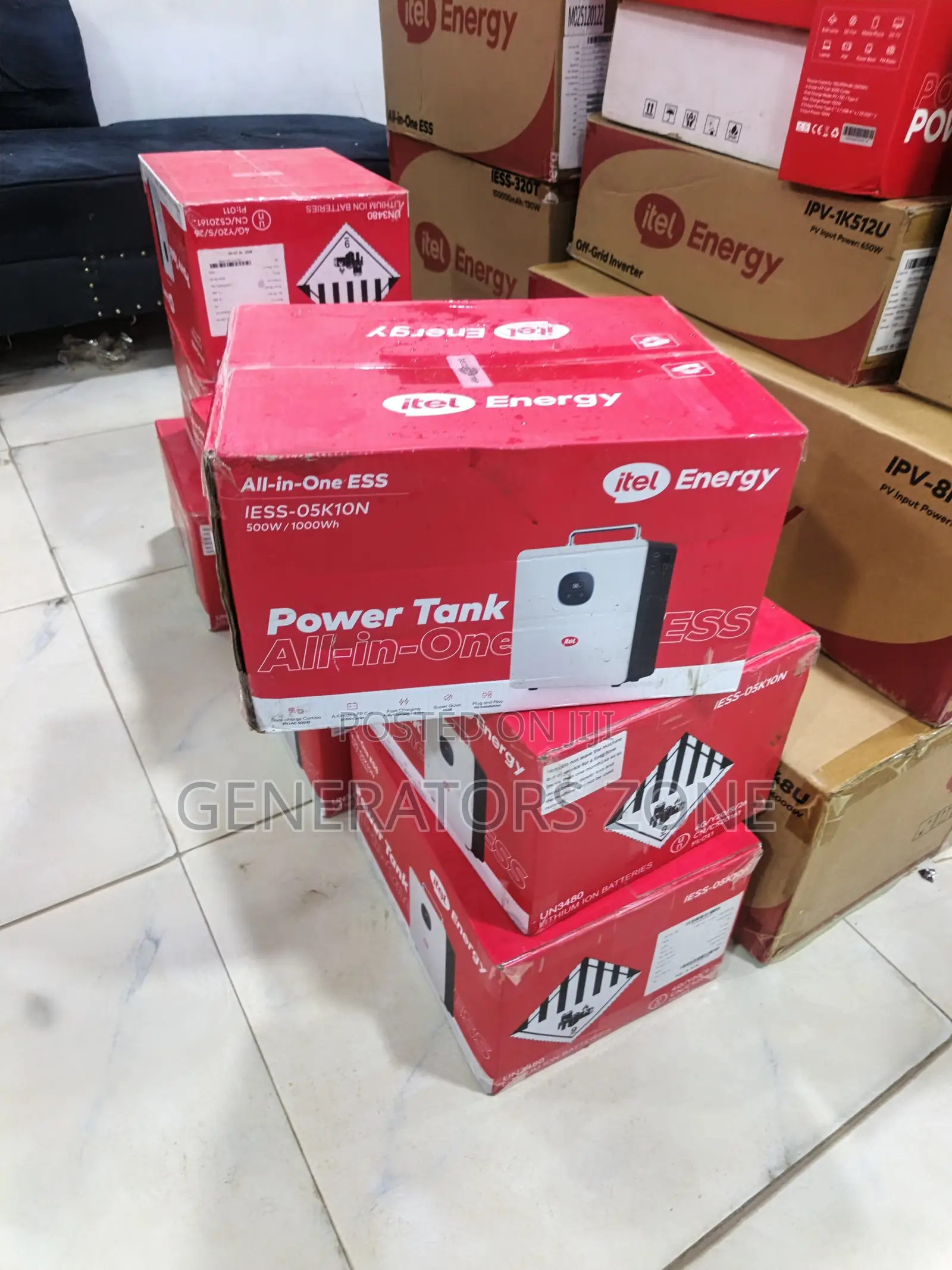 Itel Home Backup Power Tank 500w
