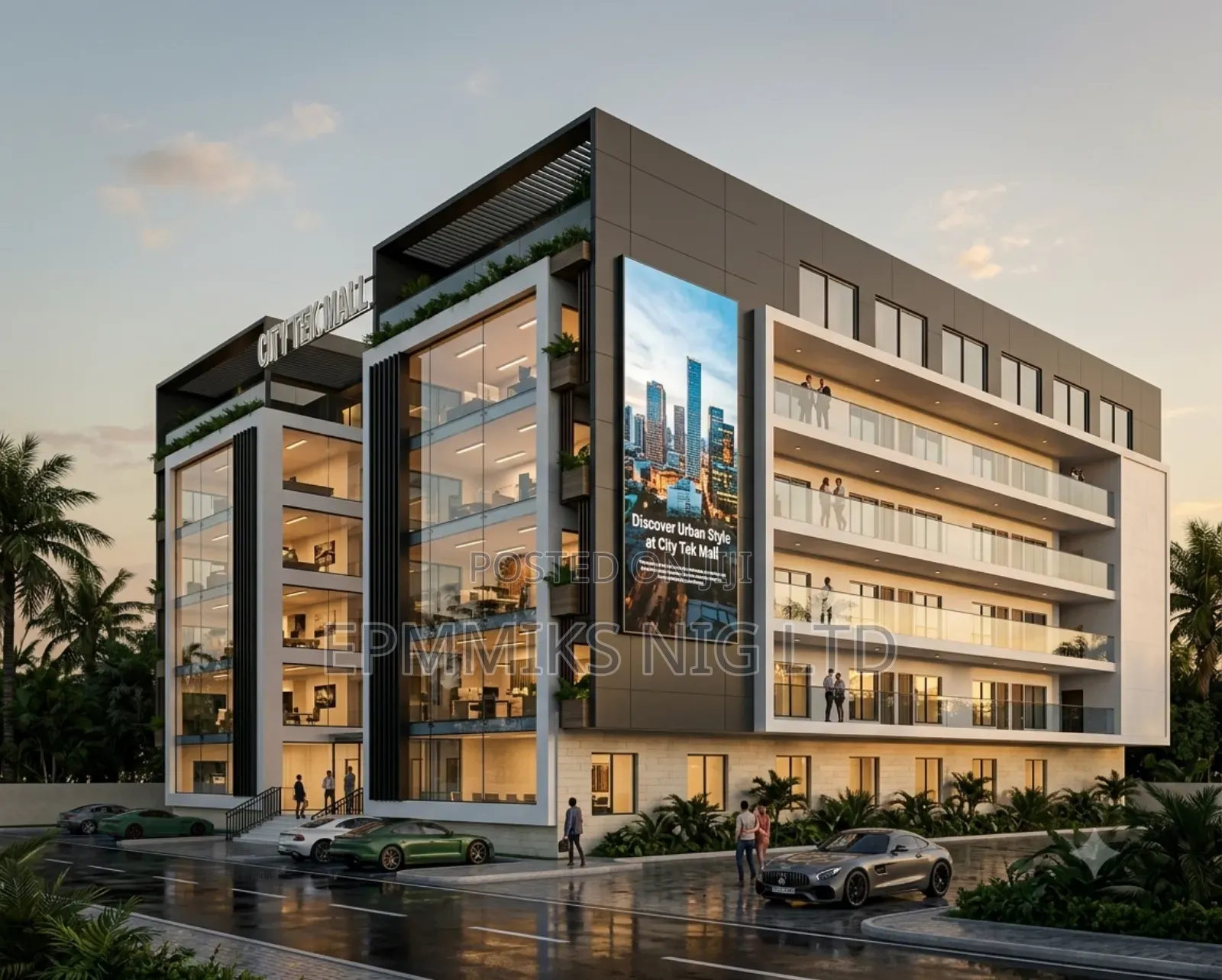 City Tek Mall. Office/Shops Space