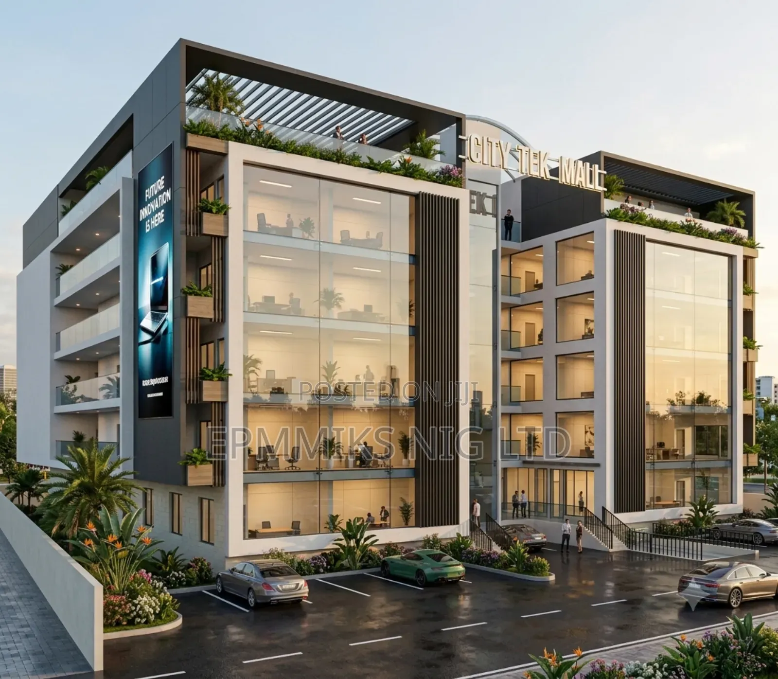 City Tek Mall. Office/Shops Space