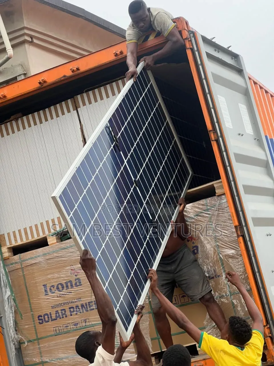 630w Solar Icons Panel Monocyline