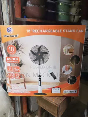 18 Includes Rechargeable Fan With Solar