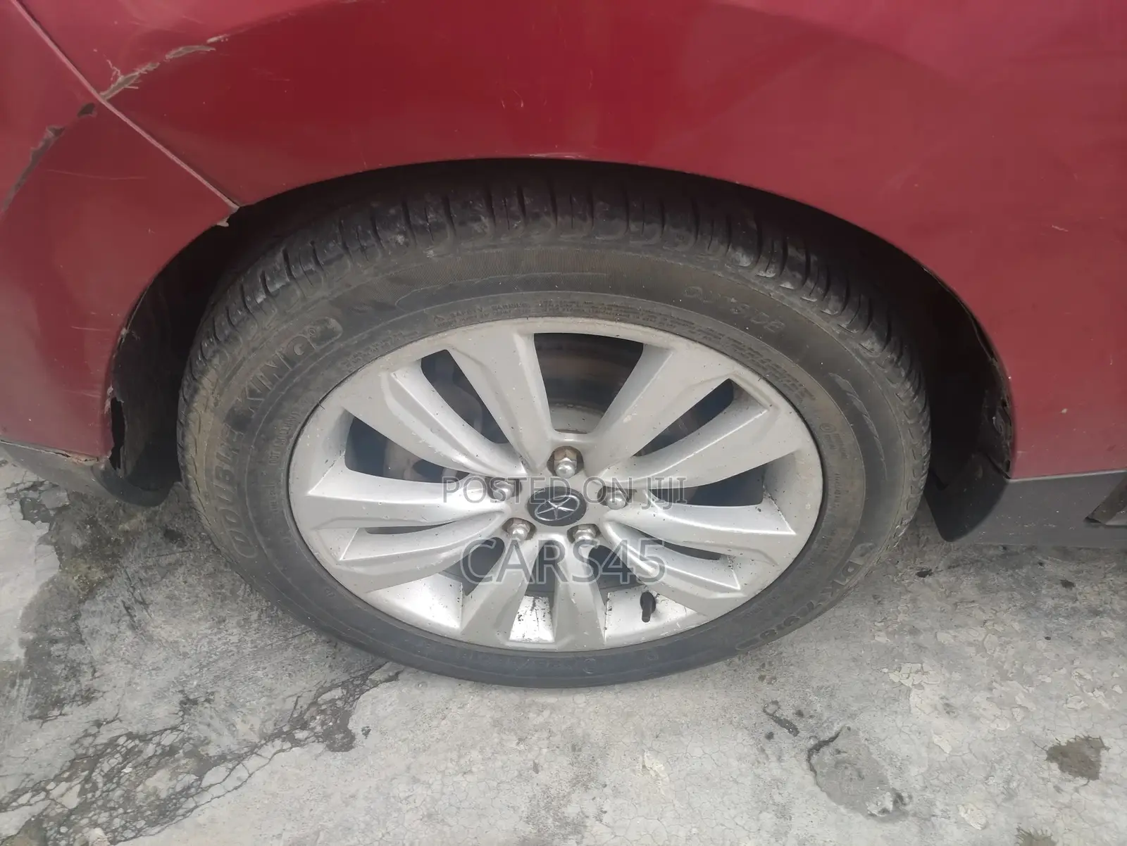 JAC S5 2017 Red