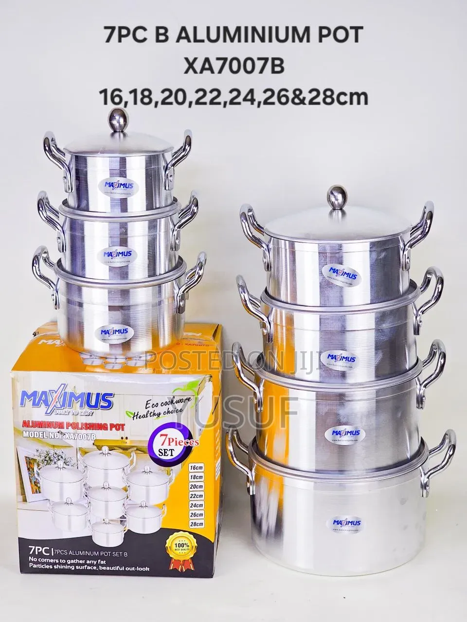 7 Pieces Maximus Pot