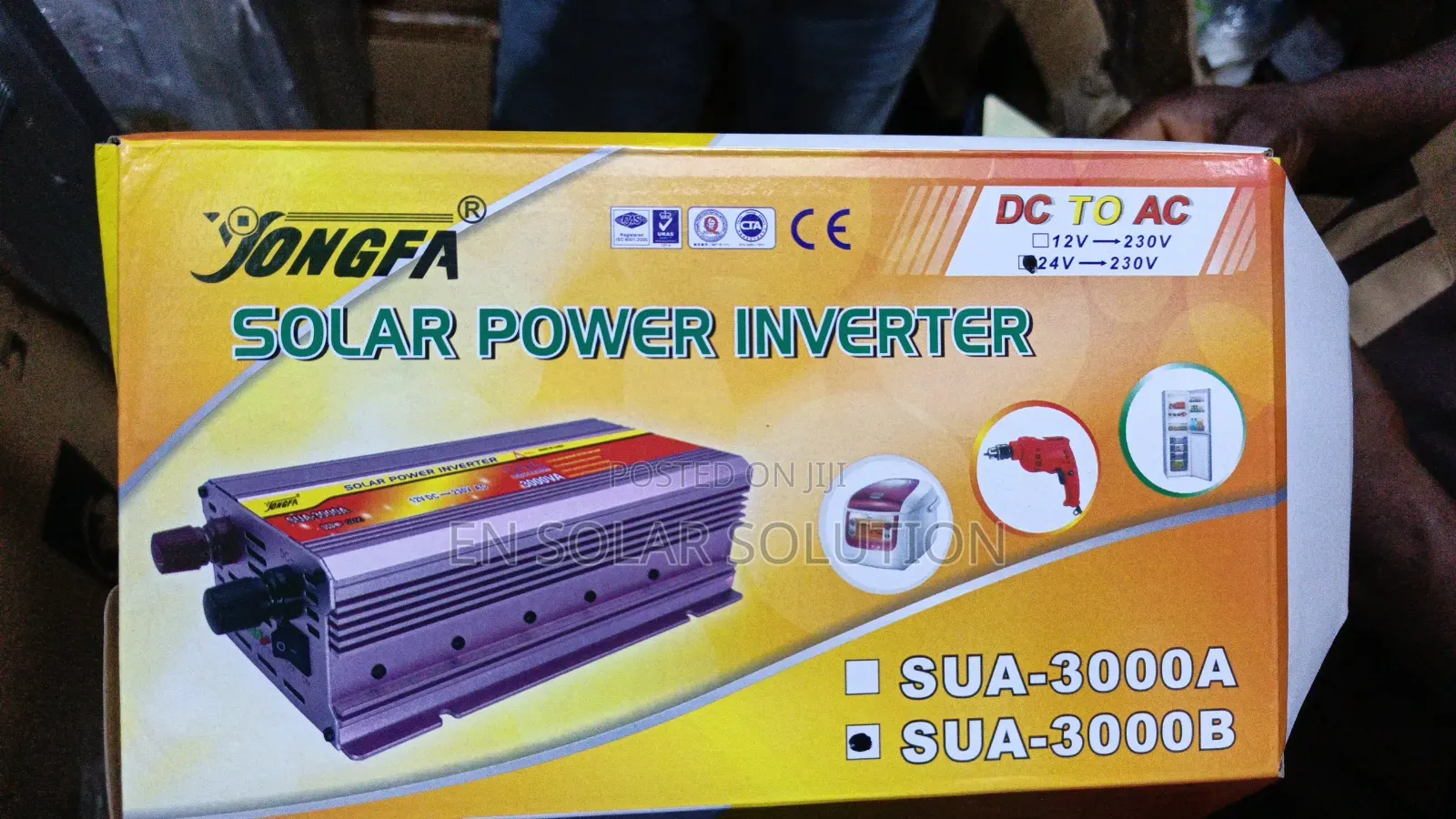 3000w /24v Solar Sachet Inverter Available