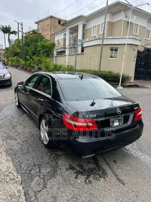 Mercedes-Benz E350 2012 Black