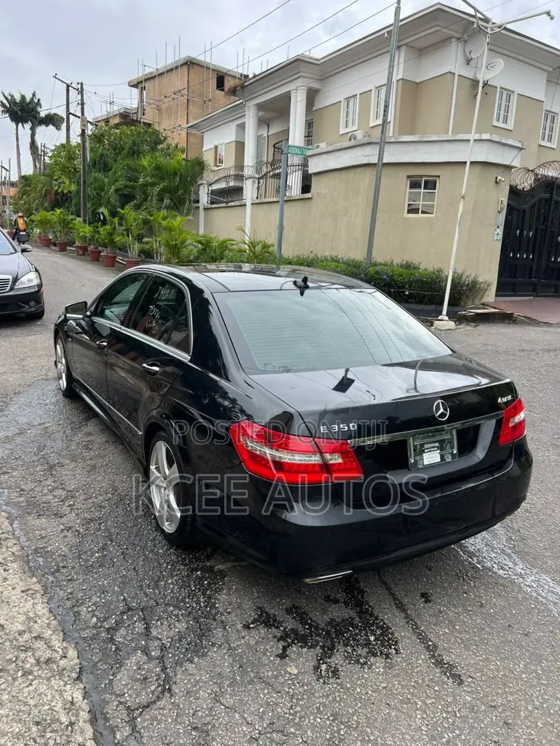 Mercedes-Benz E350 2012 Black