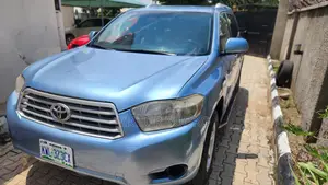 Toyota Highlander V6 2009 Blue