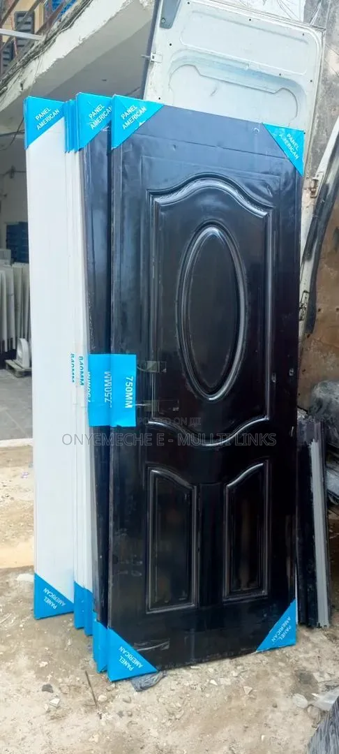 3ft X 7ft Walnut Panel Door