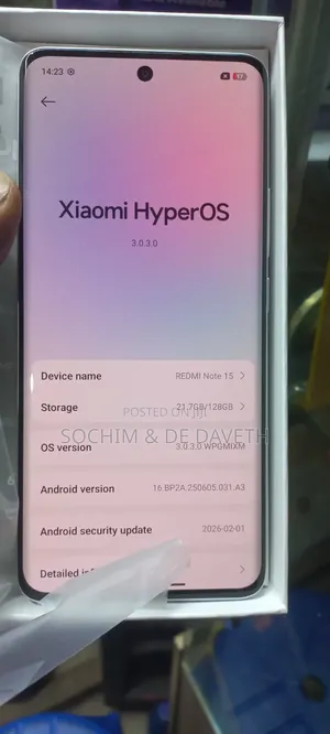 Xiaomi Redmi Note 15 128 GB