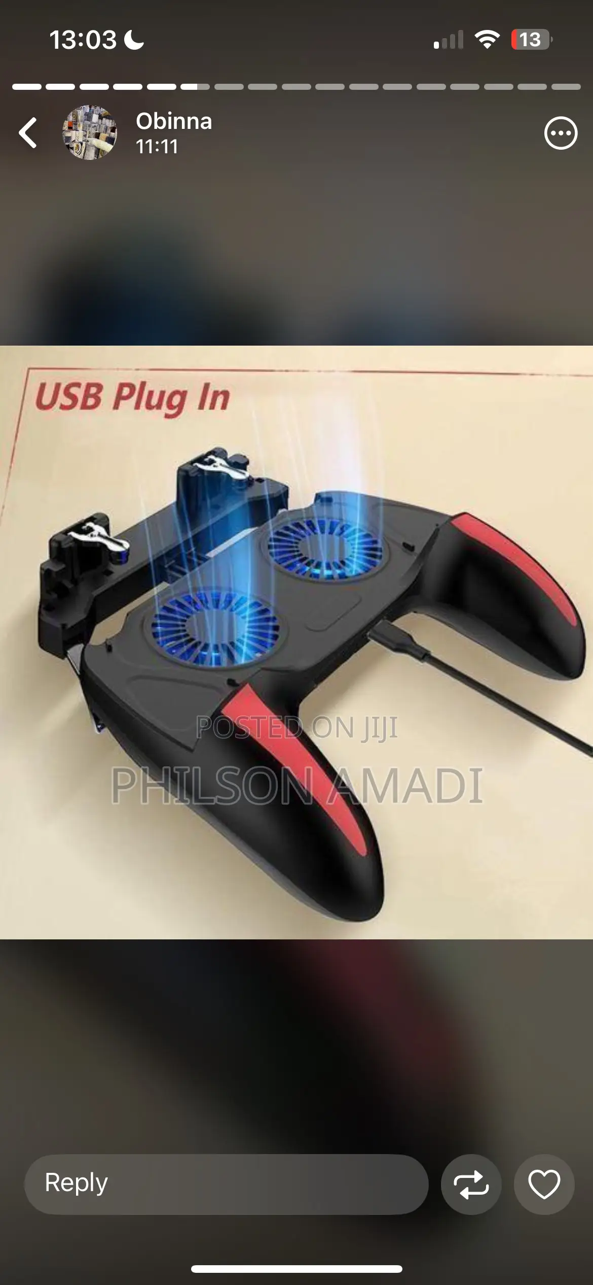 H10 Gaming Handheld Grip Game Controller
